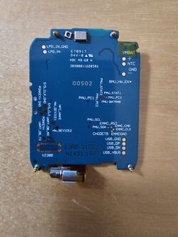 Back of tetra main board